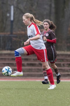 Bild 382 - B-Juniorinnen Walddoerfer - St.Pauli : Ergebnis: 4:1